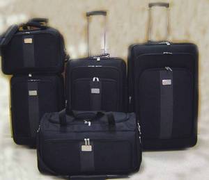 Wholesale eva trolley case: 5pcs Trolley Luggage Set