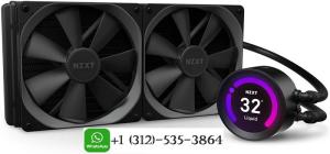 Wholesale fitness products: NZXT Kraken Z63 280mm RL-KRZ63-01 AIO RGB CPU Liquid Cooler Customizable LCD Display Improve