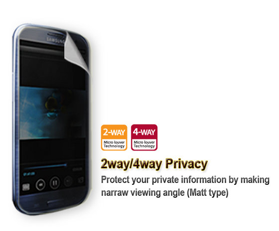 S-View] Privacy Screen Protector for GALAXYS3