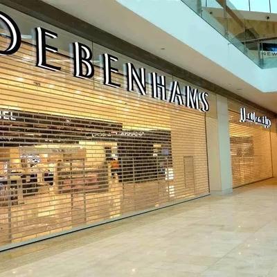  Commercial Transparent Roller Shutter Door , See Through Roller Doors with Display Effect