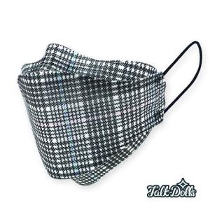 Wholesale Medical Face Mask: Patterned Fine Dust Protection Mask - (Gentle Glen Check Pattern)