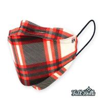 Patterned Fine Dust Protection Mask - (Bliss Alternate Check Pattern)