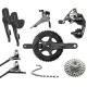 SRAM RED Groupset 2x11 Compact - GXP - with Hydraulic Disc Brakes - Flat Mount