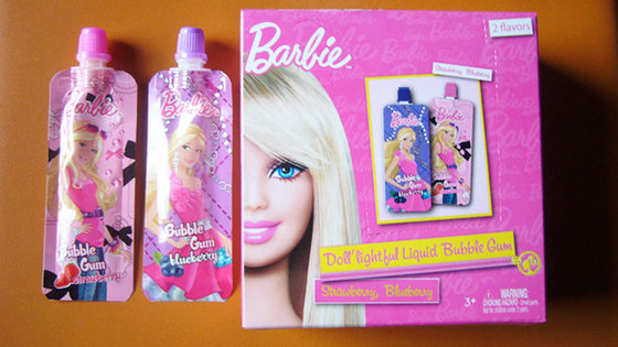 Barbie bubble gum