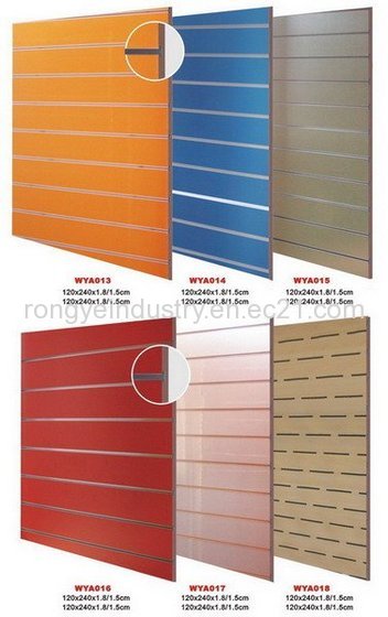 Slot MDF Board / Grooved Panel/ Slotted Grooved Board 