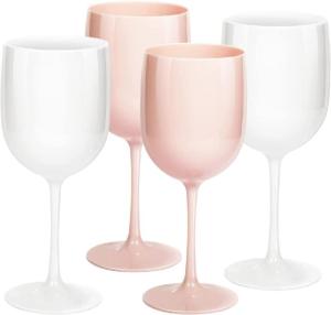 Wholesale wine box supplier: Reusable Plastic Wine Glass, 16oz Flute Eye Glass, Clear Red Wine Glass, Acrylic Champagne Glass