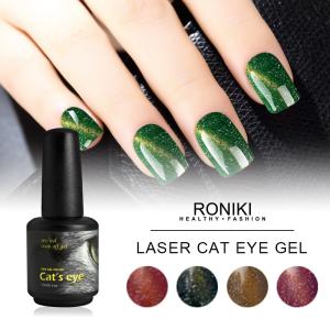 Wholesale magnetic: RONIKI Laser Magnet Cat Eye Gel Polish,Cat Eye Gel