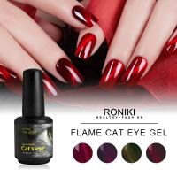 RONIKI Hot Flame Cat Eye Gel Polish,Cat Eye Gel,Cat Eye Gel...