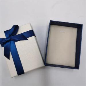 Wholesale wrap gift paper: 2-piece Jewelry Gift Boxes with Bowknot and Foam Insert