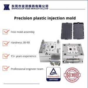 Wholesale non lock slider: Lcp Connector Plug Housing 1*2 Cavity High Precision Plastic Injection Mold