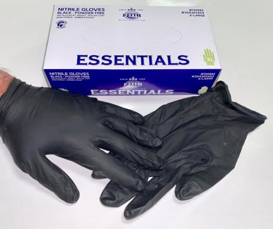 Sell Black Nitrile Gloves
