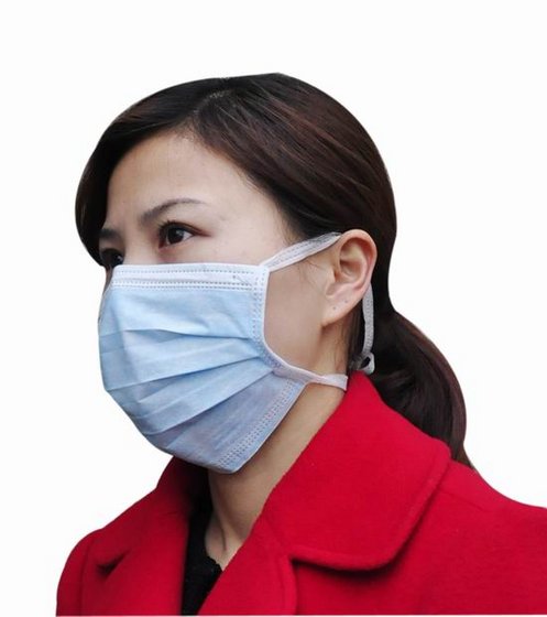 Disposable 3-Ply Non-Woven Face Mask with 4 Tie Cheap Price, Higher Quality 