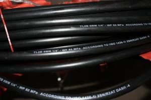 Wholesale hydraulic hose assembly: RSY Factory Low Price Adjustable Minimize Hydraulic Hose Assembly Wire Braid Hydraulic Rubber Hose