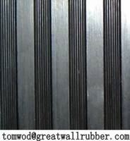 Sell Fine/wide ribbed rubber mat 