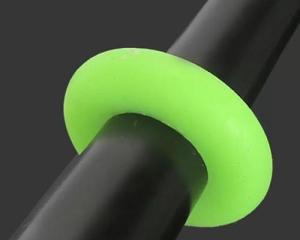 Wholesale rubber rings: High Elastic Large Custom Silicone Rubber Parts for Fishing Rod Stop Ring