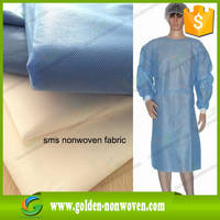 50gsm TNT SMMS Medical Non Woven Fabric Textile for Hospital...