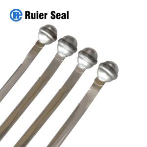 Wholesale anti theft tags: RUIER RES001 Truck and Trailer Security Ball Seal Metal Strap Seal