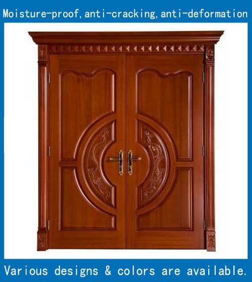View Double Door Design From Foshan, Main Double Door Design Wooden