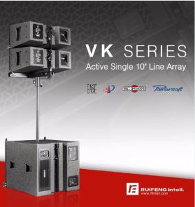 Wholesale three channel: RF Intell. Audio Self-Powered Active Line Array System/ Indoor/Outdoor Stage Loudspeaker