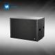 Vk Audio Professional Audio Single 18-Inch Compact Line Array PA Speaker Subwoofer LA18S