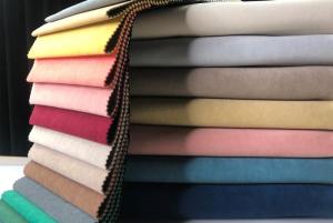 Wholesale Sofa Fabric: 100% Polyester Holland Velvet Sofa Fabric