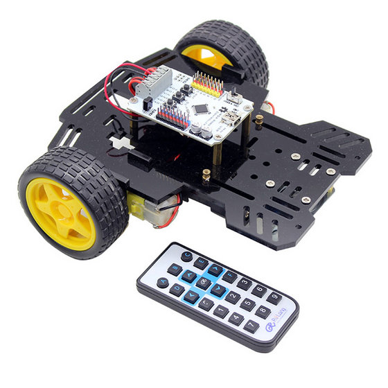 Ruilongmaker 2WD Smart Robot Car Kit Compatible with Arduino Ardublock ...