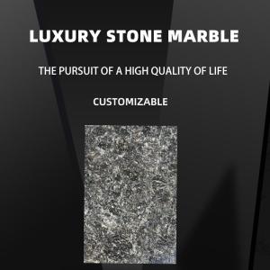 Wholesale Quartz Products: Deluxe Marble Can Be Customized with English Brown and Black Finish