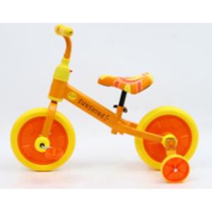 Wholesale train rides: Civa Steel Kids Balance Bike H02B-101 EVA Wheel with Training Wheels Ride On Toys