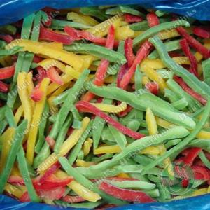 Wholesale fresh vegetable: Frozen 3-mix Bell Pepper Strips