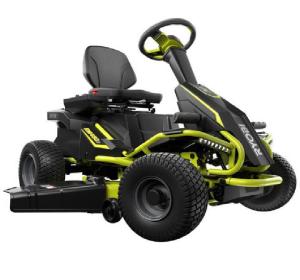 Wholesale electric engines: RYOBI 38 in. 75 Ah Battery Electric Rear Engine Riding Lawn Mower