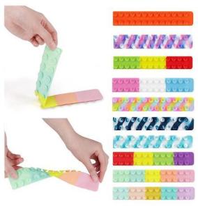 Wholesale Plastic Toys: Silicone Squidopop Tiktok Fidget Toy Anti-stress Fidget Pop It for Kids and Adults