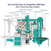 Sell 6LN-15/15S 15~20 Tpd Rice Mill Plant