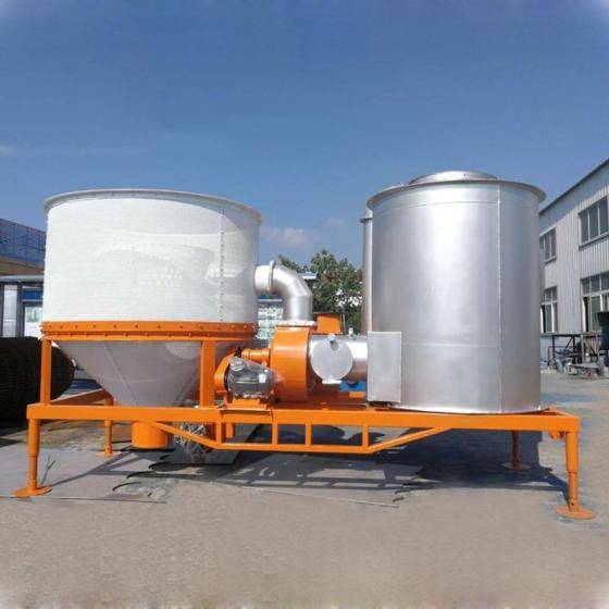 Sell Mobile Grain Silo/Bin Dryer with Husk As Fuel