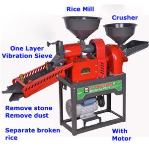 Wholesale roll crusher: 6NF-40 Combined Mini Rice Mill & Crusher Machine