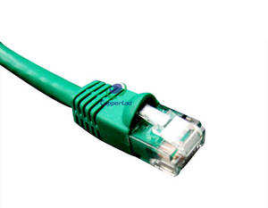 Wholesale cat 6 patch cord: UTP Cat.6 Patch Cord Cap Molded Boot Green Color
