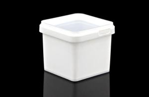 Wholesale Plastic Raw Materials: Square Plastic Container for Food