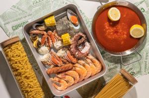 Wholesale g: Frozen Braised Spicy Seafood (Boiling Monster Korean Franchise Restaurant's Menu)