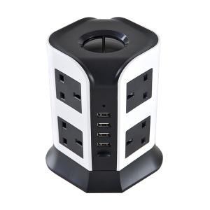 Wholesale work station: SAFEMORE Smart Power Strip 8-Outlet Charging Station