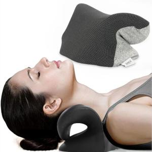 Wholesale neck rest pillow: Home Therapy Back Stretche Back Pain Rest Relief Traction Pillow Lumbar Traction Back Stretcher