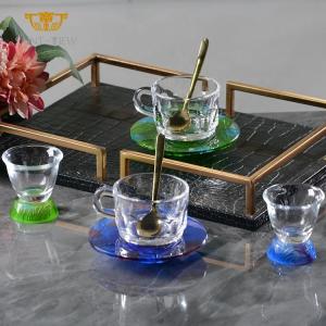Wholesale Cups: 2022 SAINT-VIEW Tableware Butterfly Modern Cup Set Container Nordic Coffee Shop Desktop Decor 150ml