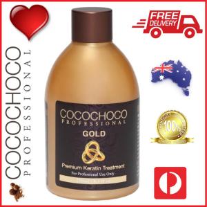 Wholesale hair treatment: COCOCHOCO Pro GOLD Brazil Keratin Hair Straightening Premium Treatment 250ml