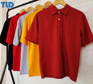 Wholesale heat press: TLD Apparel High Quality Low Price Polo Shirt OEM Vietnamese Manufacturer