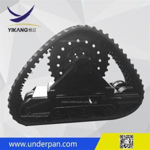 Wholesale farm tractors: 6 Tons Rubber Track Undercarriage for Farm Crawler Triangle Tractor Chassis From China YIKANG