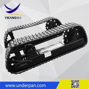 Wholesale final drive parts: Rubber Track Undercarriage for Skid Steer Loader Crawler Chassis Parts