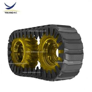 Wholesale supply roller: Rubber Track Over the Tire for Skid Steer Loader