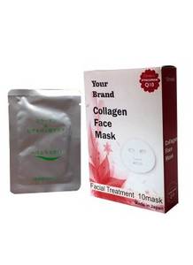 Wholesale japan collagen drink: Collagen + Hyaluronic Face Mask