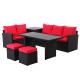 Hot Style Outdoor Furniture/ Rattan Sofa Set/ Poly Rattan Outdoor Furniture