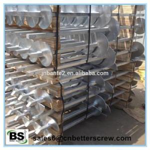 Wholesale tubular: Square Tubular Shaft Helical Piles with High Strength for Building