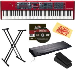 Wholesale double layer: Nord Stage 3 88 Keyboard Bundle with Stand