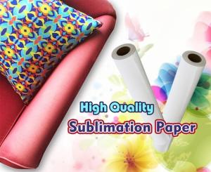 Wholesale textile sublimation transfer paper: Fast Dry70gsm Sublimation Transfer Paper for Textile